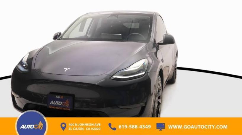 TESLA MODEL Y 2021 5YJYGDEE8MF209021 image